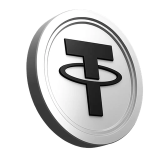 Pictograma monedei Tether USDT prezentă în zona de credibilitate a comunității de trading